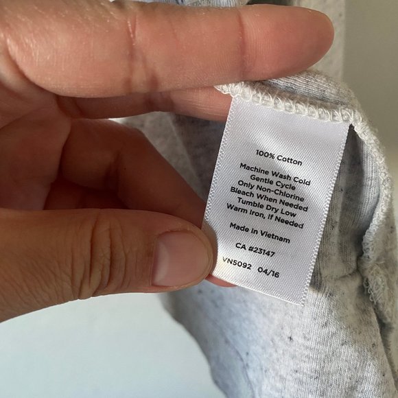 Talbots Womens Cardigan Speckled White Size SP Petite Waffle Knit Minimalist - Picture 10 of 11